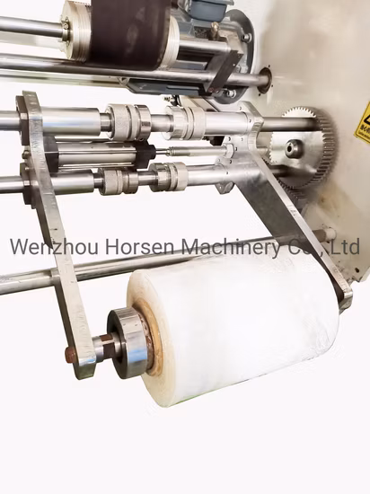 Customized Stylish Aluminium Saw Cutting Machines Automatic Stretch Film Equipment Rewinder